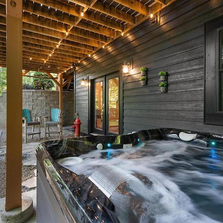 Lux Mtn Cabin Hot Tub, Fire Pit, Game Room 3Bd Franklin Luaran gambar