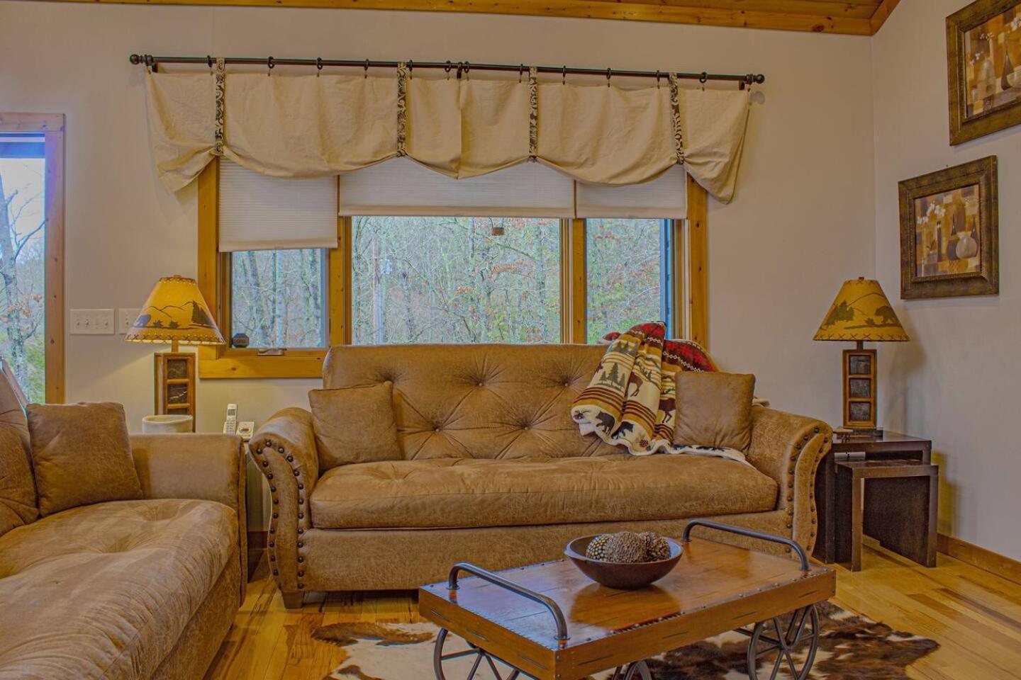 Serene Mountain And Sunset Views 3Bd Cabin Franklin Luaran gambar