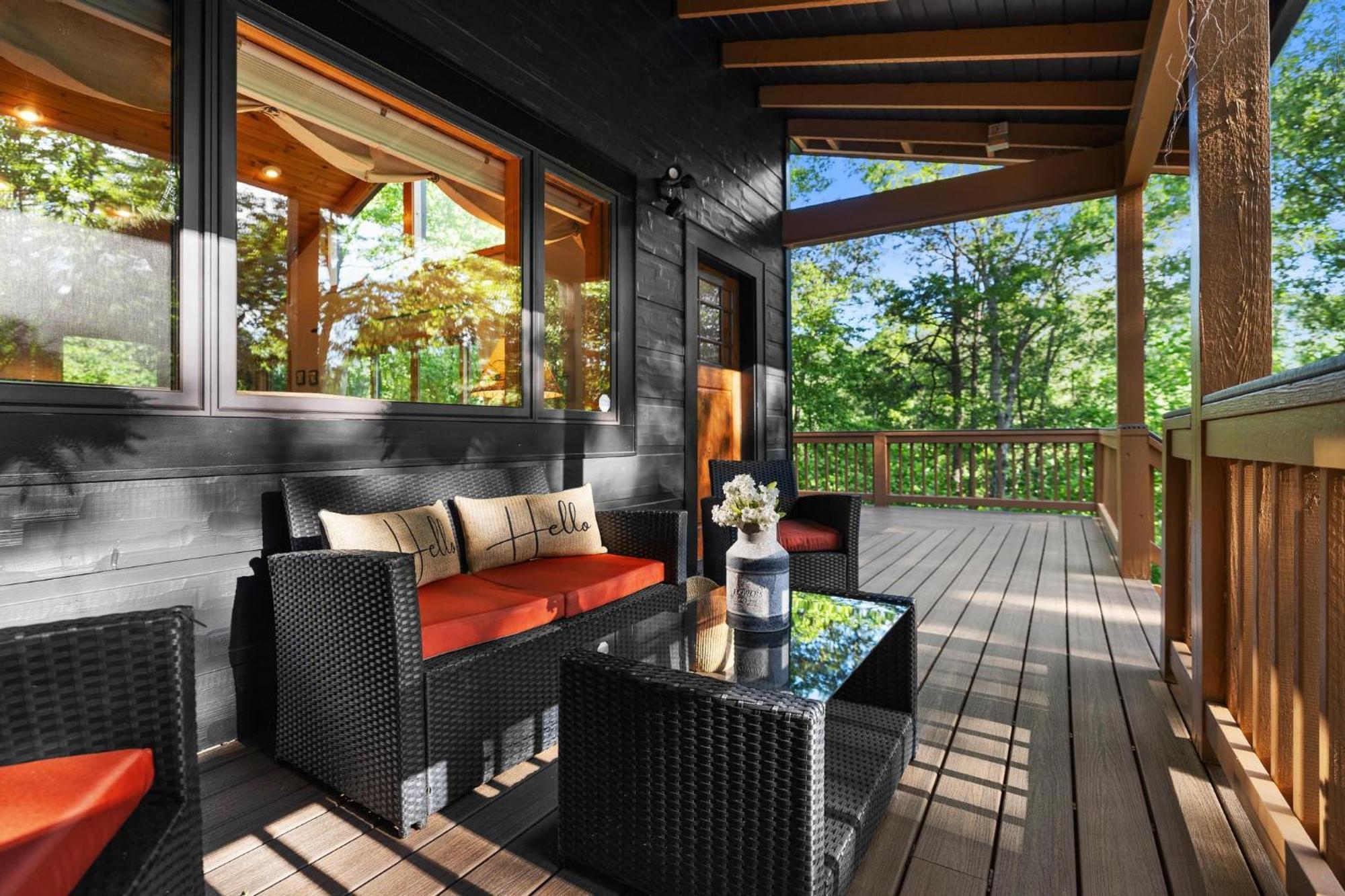 Lux Mtn Cabin Hot Tub, Fire Pit, Game Room 3Bd Franklin Luaran gambar