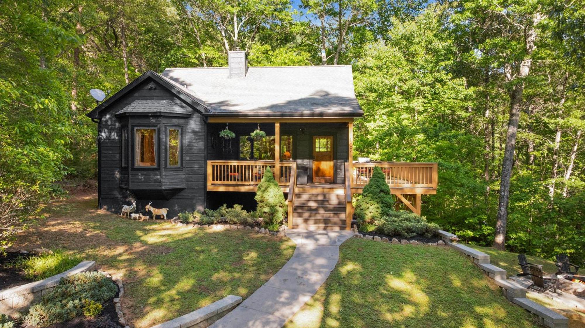 Lux Mtn Cabin Hot Tub, Fire Pit, Game Room 3Bd Franklin Luaran gambar
